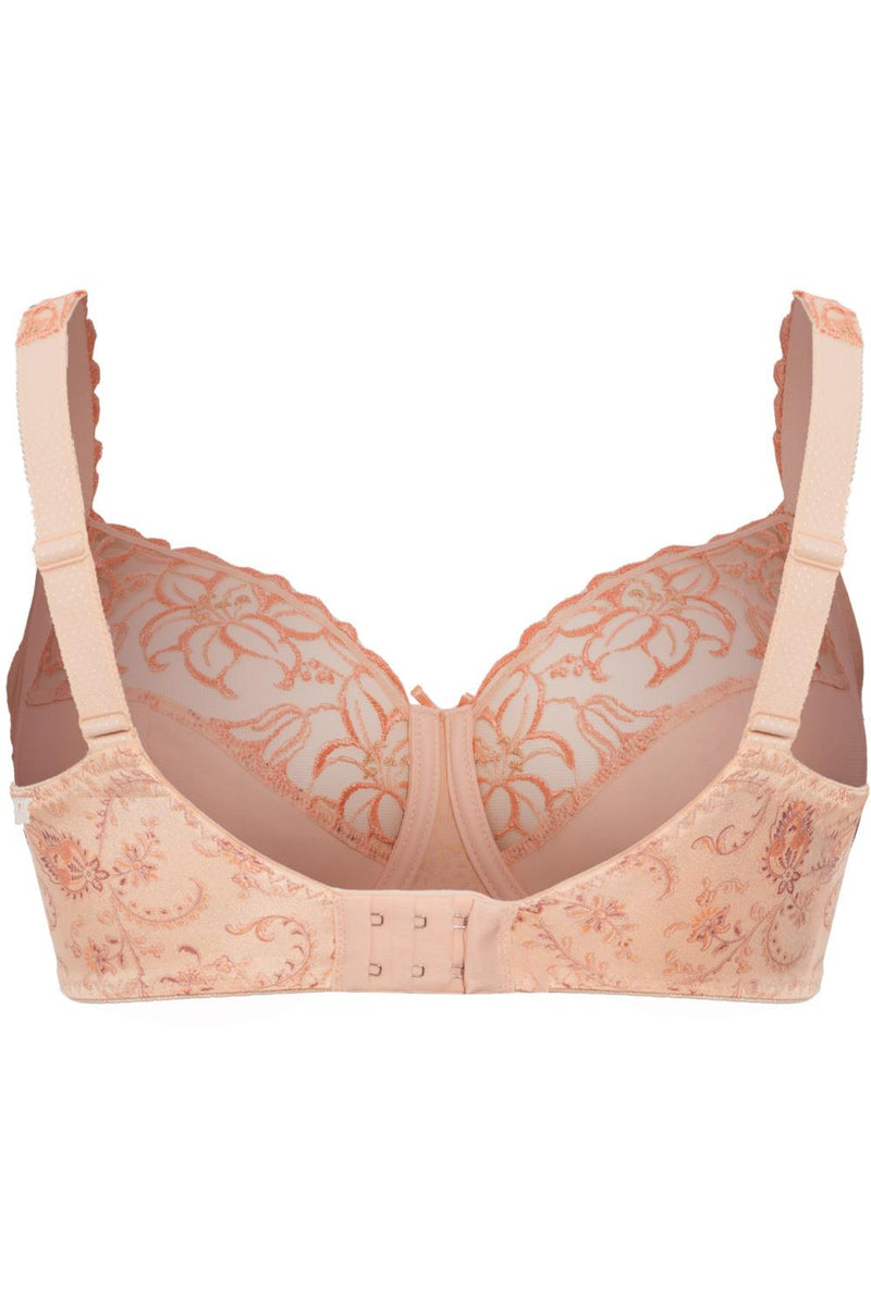 Ulla Dessous Zoe Underwired Full Cup Bra, (Cups H-L), Candy (4125)