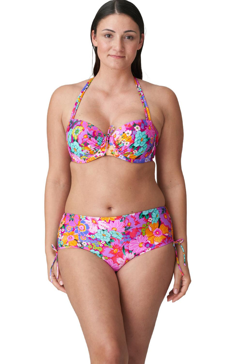 PrimaDonna Najac Padded Balcony Bikini Top, Floral Expressions (4011016)