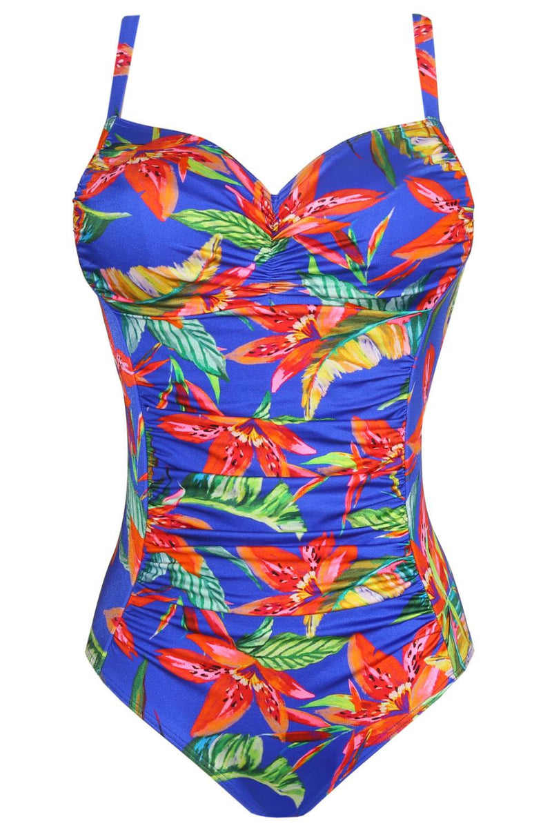 Prima Donna Latakia Full Cup Control Swimsuit 4011130 Tropical Rainforest