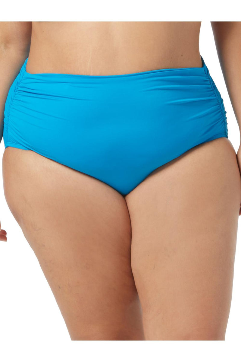 Coco Reef Impulse Rollover Bikini Bottom, Cerulean (U95208)