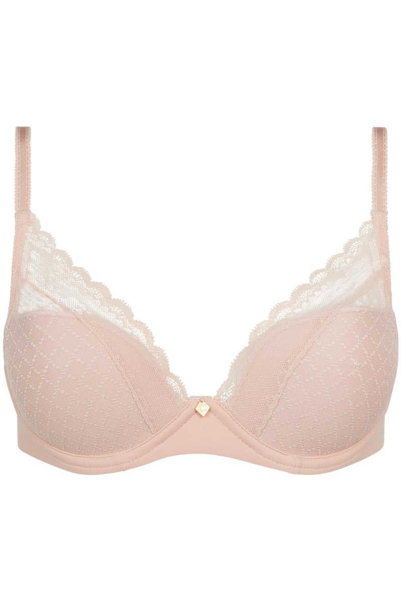 Chantelle Norah Chic Plunge T-Shirt Bra, Soft Pink (C16MNA)