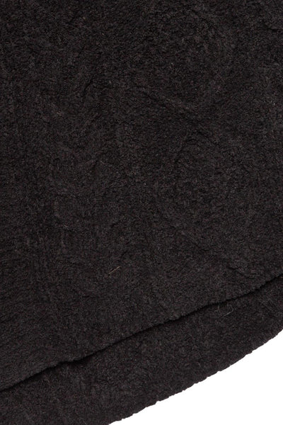 PJ Salvage Cable Knit Robe, Black (RKCKR)
