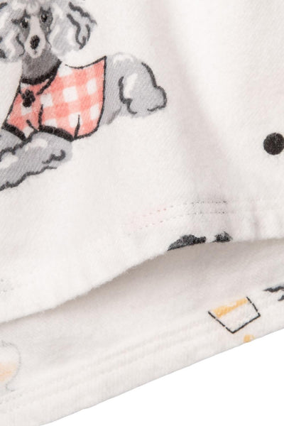 PJ Salvage Flannels Pants, Ivory (RKFLP)