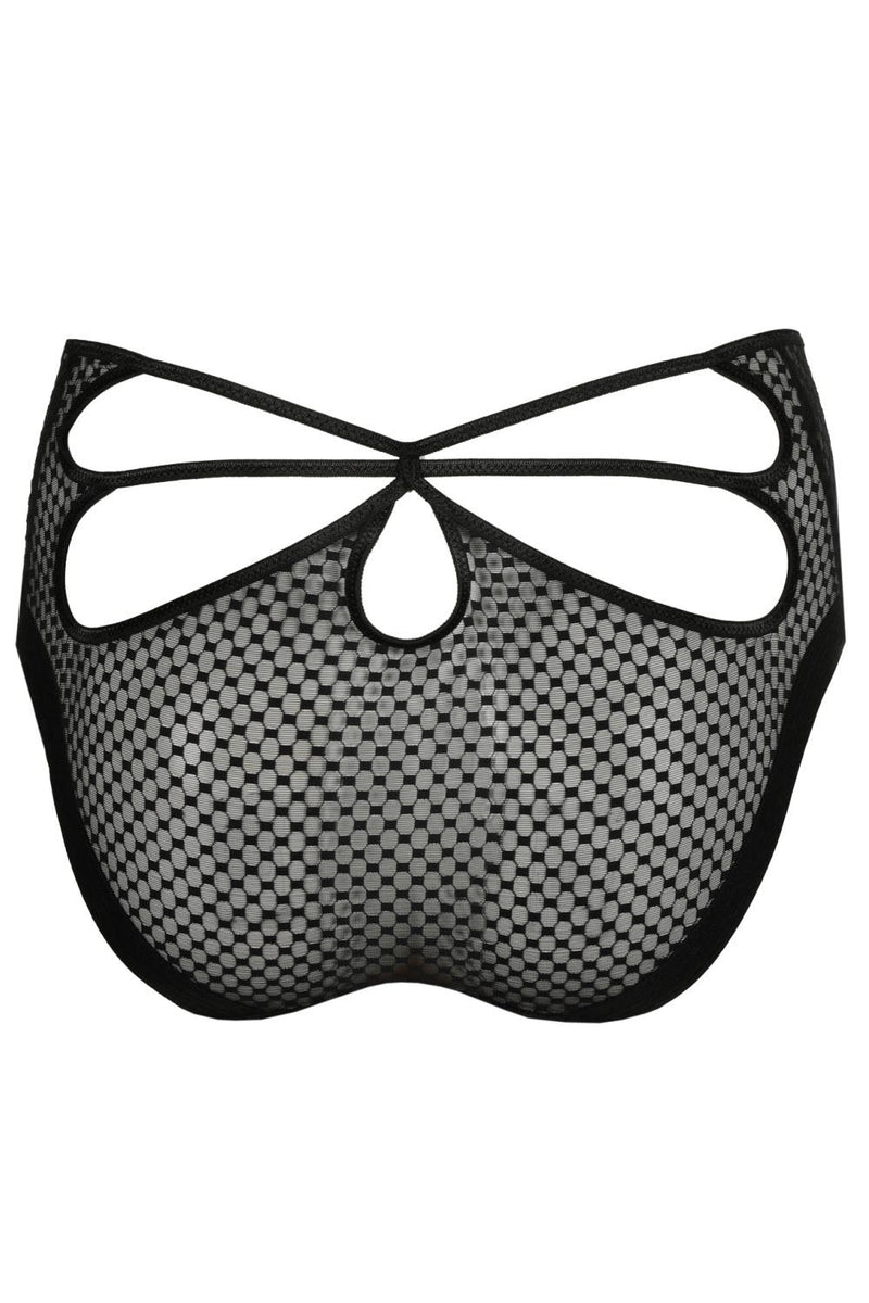PrimaDonna Twist Glass Beach High Waist Brief, Black (0542352)