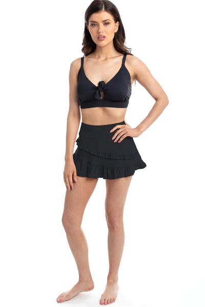 Togs Swim Skort, Black (SB15TH)