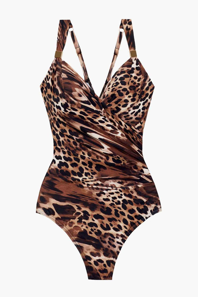 Miraclesuit Ocitat Siren Swimsuit 6554217 Brown Multi