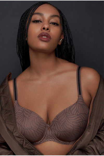 PrimaDonna Twist Ajusco Heart Shape Bra, Caribe Taupe (0242400)
