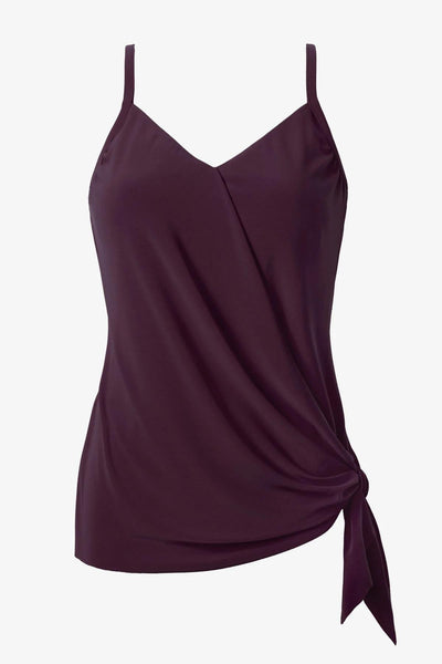 Magicsuit Solids Alex Tankini, Prune (6006040)