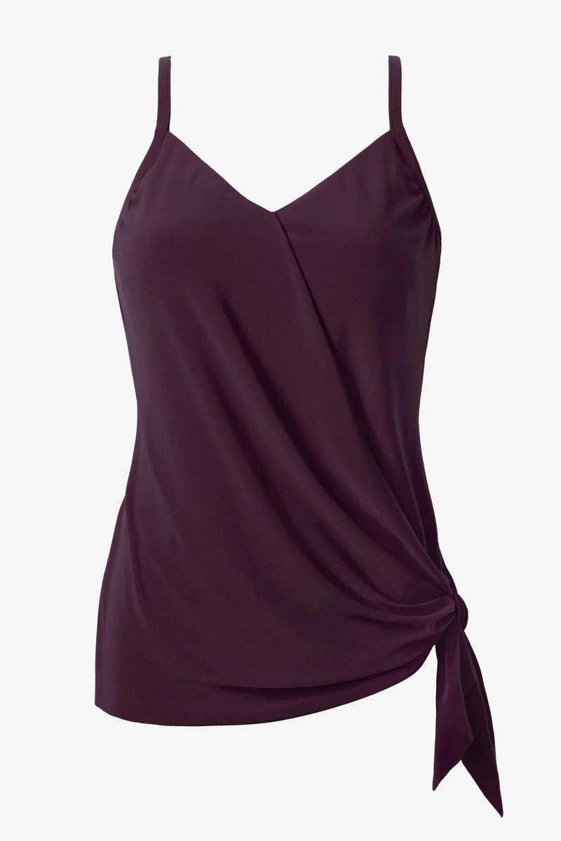 Magicsuit Solids Alex Tankini, Prune (6006040)