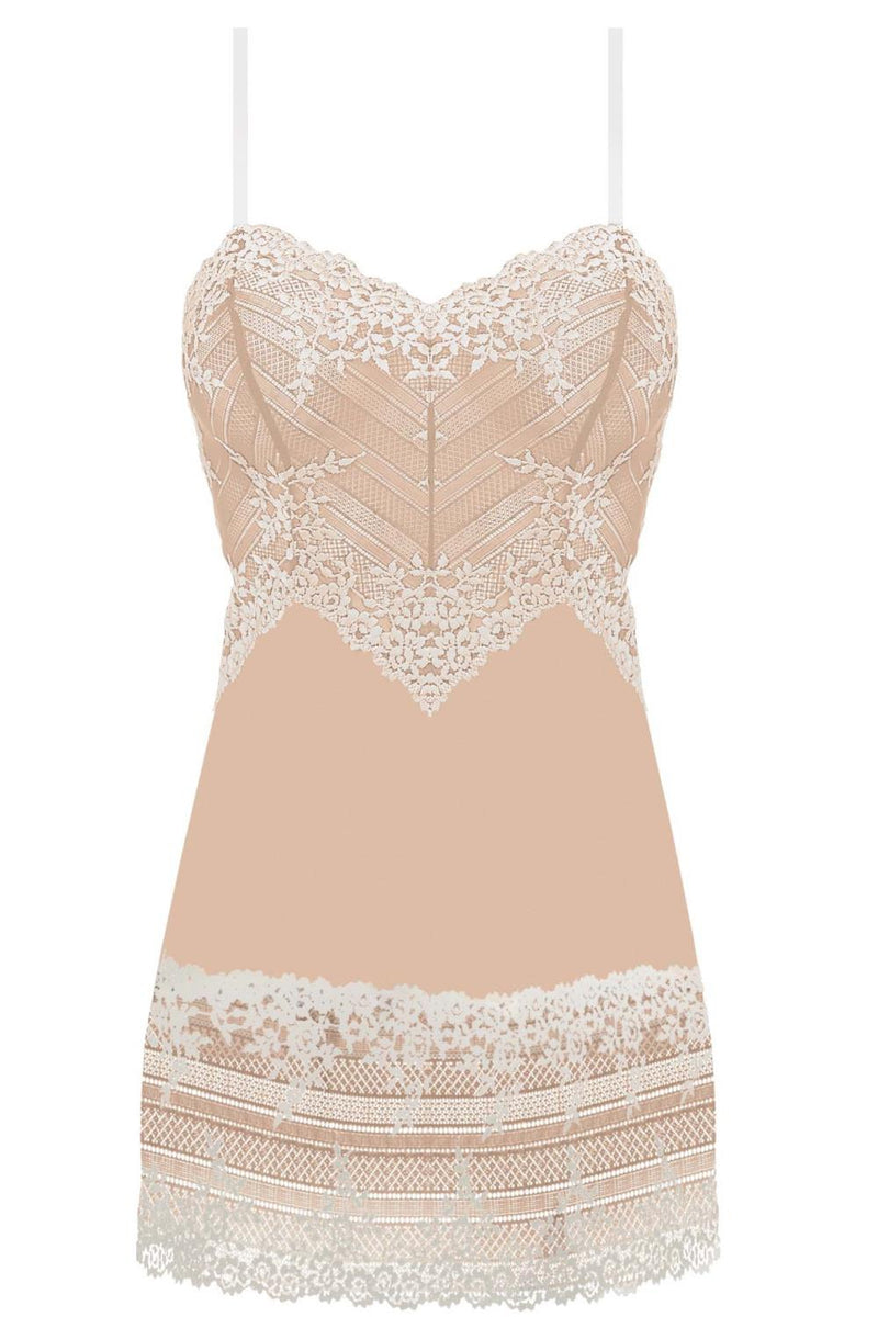 Wacoal Embrace Lace Chemise 814191 Sand – My Top Drawer