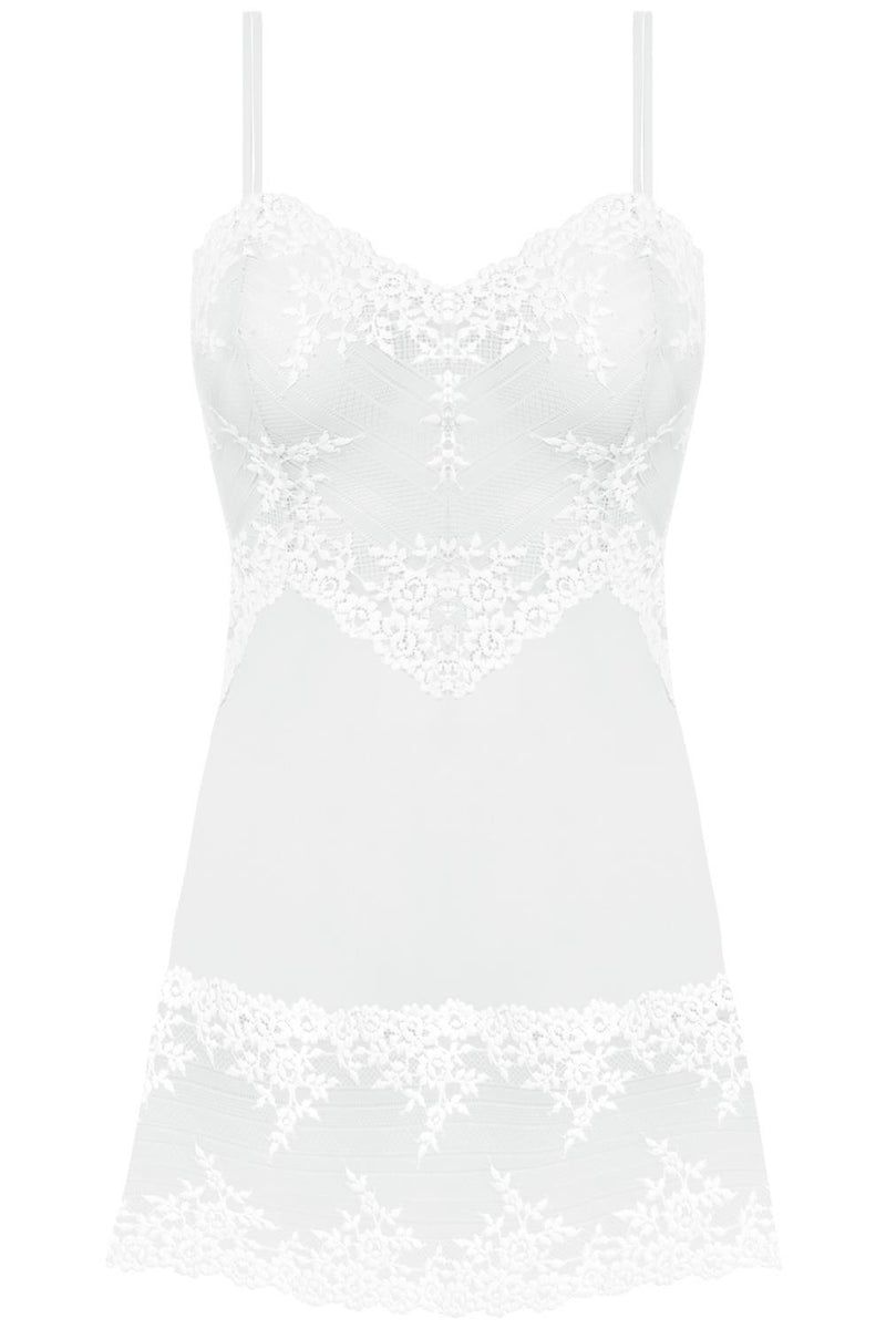 Wacoal Embrace Lace Chemise 814191 Delicious White