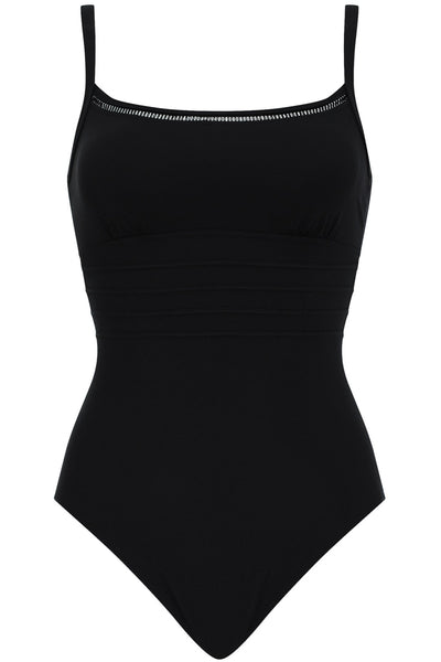 Sunflair Square Neck Swimsuit, Black (62019)
