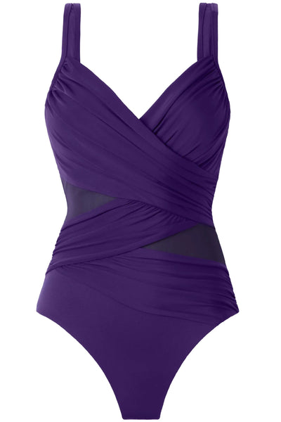 Miraclesuit Madero One Piece Swimsuit, Mulberry (6516665)