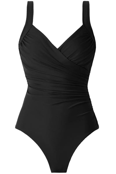 Miraclesuit Plus Size Sanibel One Piece Swimsuit, Black (6518963W)