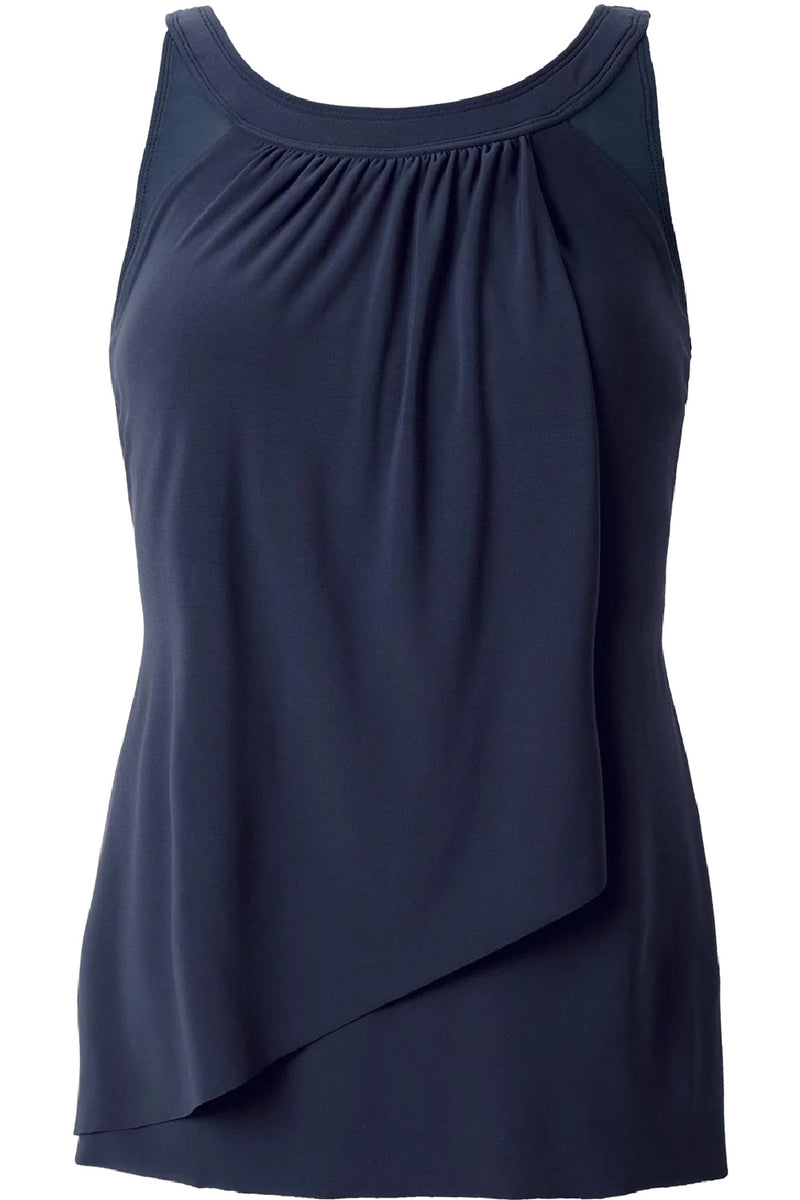 Miraclesuit Ursula Tankini Top, Midnight (6523027)