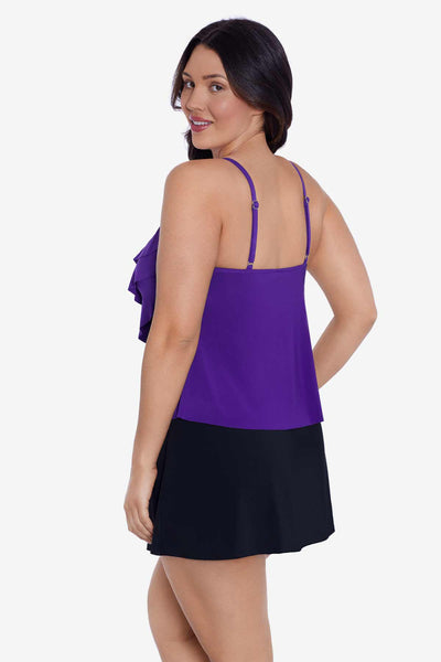 Trimshaper Rachel Tankini, Plum (6534021)