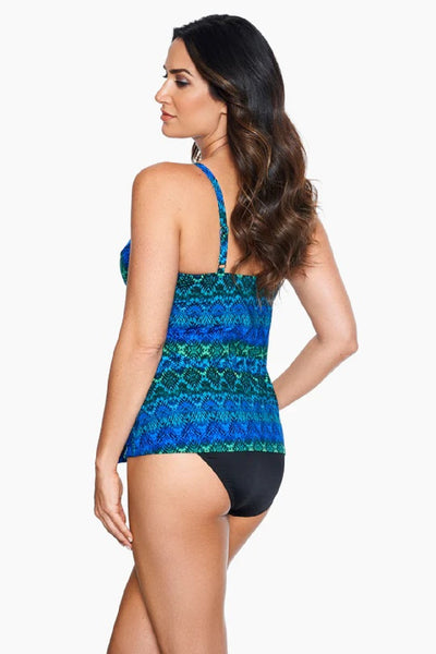 Miraclesuit Love Knot Tankini Top, Ocean Ombre (6537547)