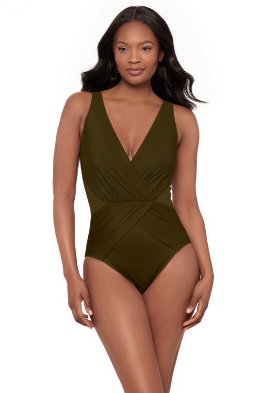 Miraclesuit Ibiza Swimsuit, Nori (6566008)