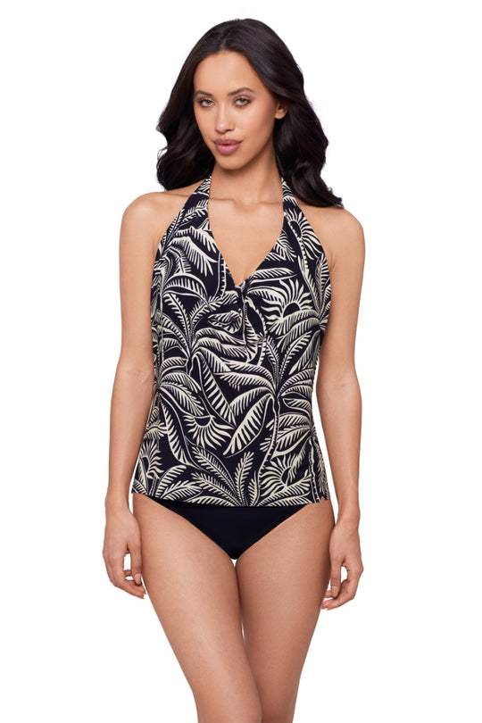Magicsuit Heart Of Palms Sophie Tankini, Black Multi (6660215)