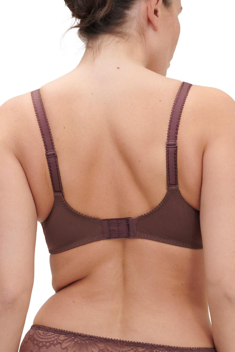 Simone Perele Embleme Underwired Bra with curved neckline, Byzantin (1C3323)