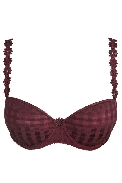 Marie Jo Avero Padded Balcony Bra, Wine (0100419)