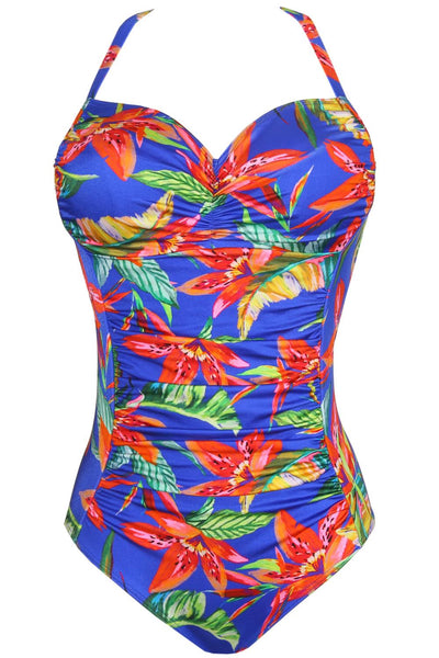 Prima Donna Latakia Full Cup Control Swimsuit 4011130 Tropical Rainforest