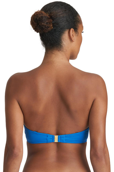 Marie Jo Swim Flidais Padded Strapless Bikini Top, Blue Mistral ( 1007218 )