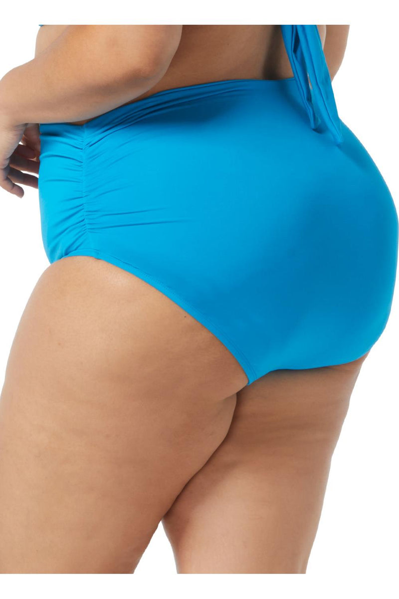 Coco Reef Impulse Rollover Bikini Bottom, Cerulean (U95208)