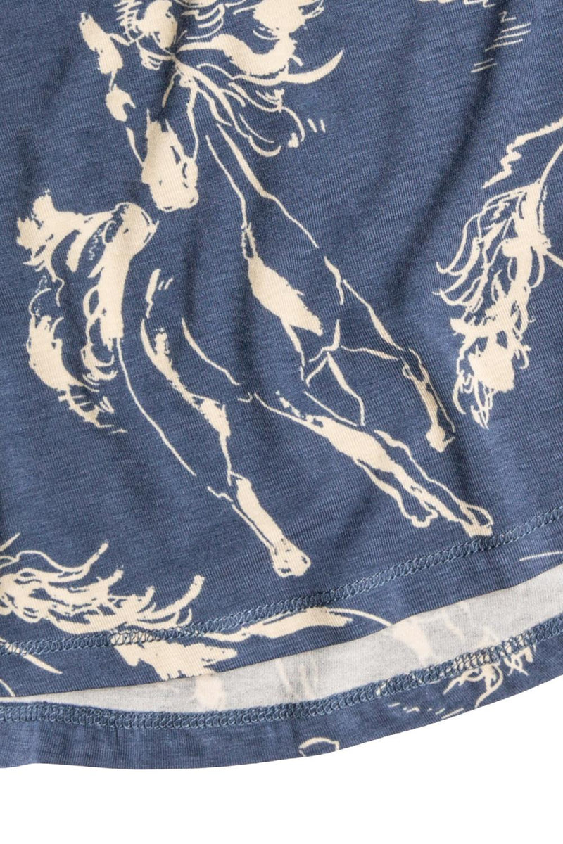 PJ Salvage Running Wild Nightshirt, Dark Denim RKRWNS