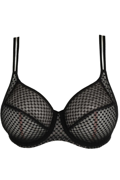 PrimaDonna Twist Glass Beach Full Cup Bra, Black (0142350)