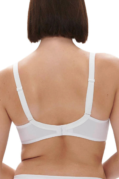 Simone Perele WISH Full Coverage Plunge Bra, Cristal White (12B319)