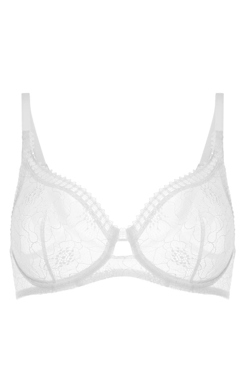 Simone Perele Swing Plunge Bra, White (15Y319)