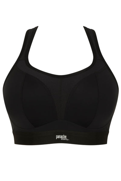 Panache Non-Wired Sports Bra, Black (7341B)