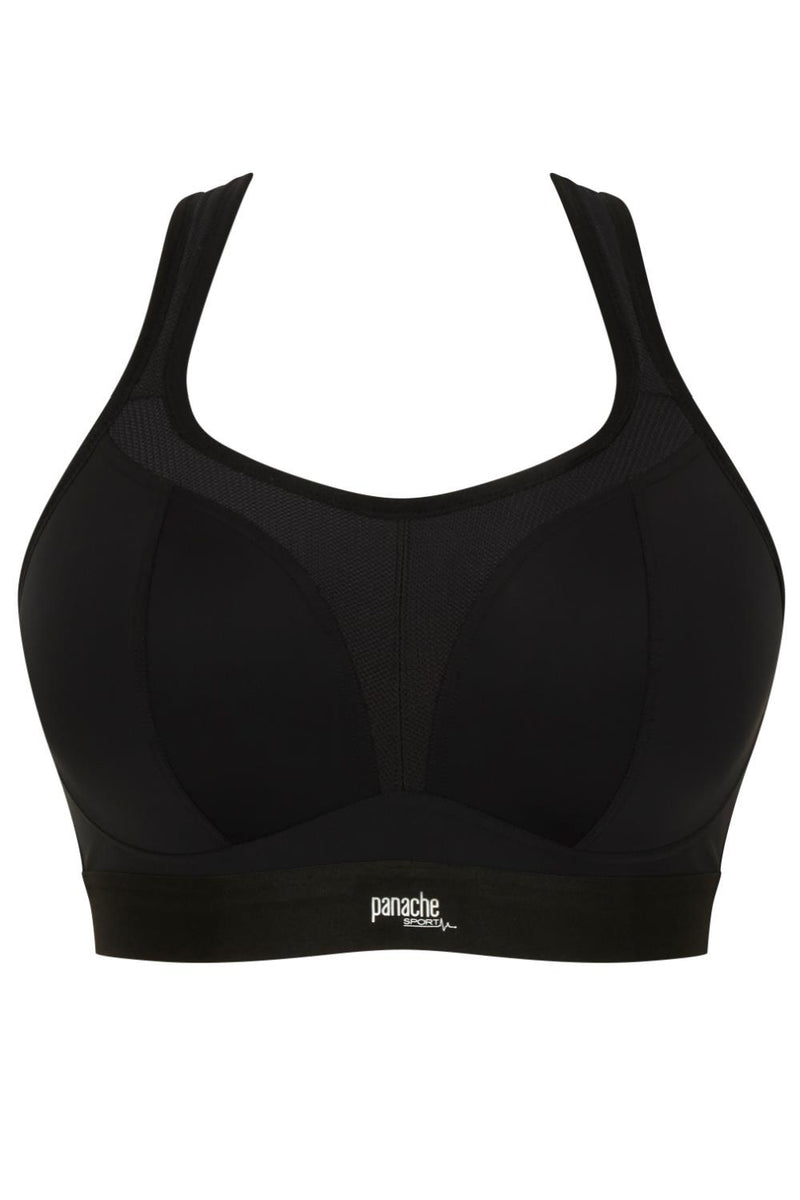 Panache Non-Wired Sports Bra, Black (7341B)