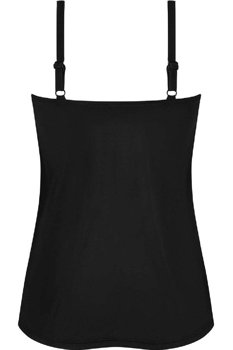 Amoena Ravello Mastectomy Sarong, Black/Silver (71732)