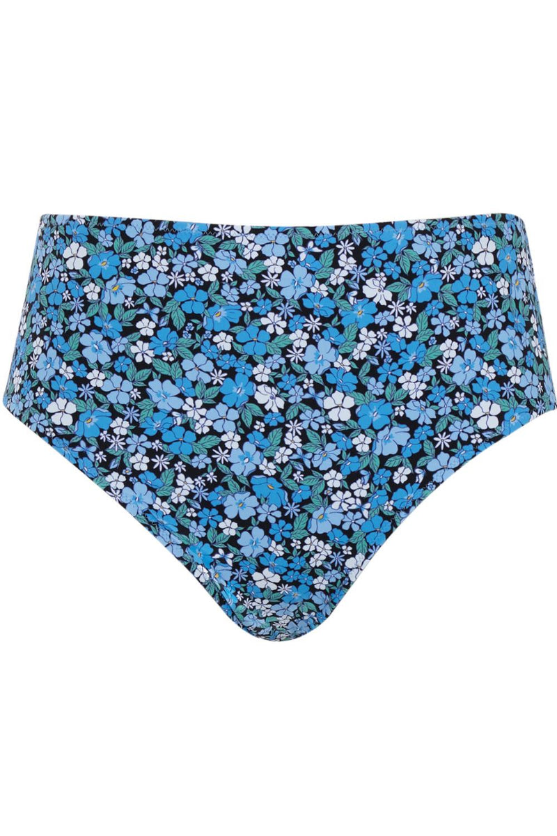 Panache Swim High Waist Bikini Bottoms, Posy Print (SW1755)