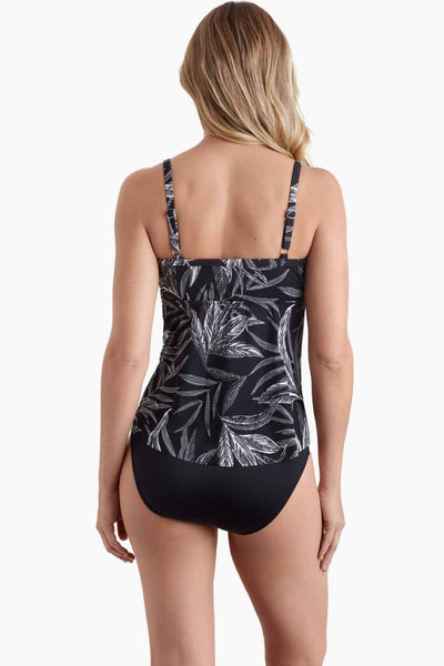 Shape Solver High-Low Double Tier Tankini, Leaf Encounter (7102702)