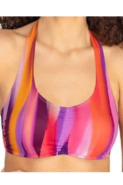 Amoena Sunrise Swim Bikini Top, Fresh Pink Mix (71549)