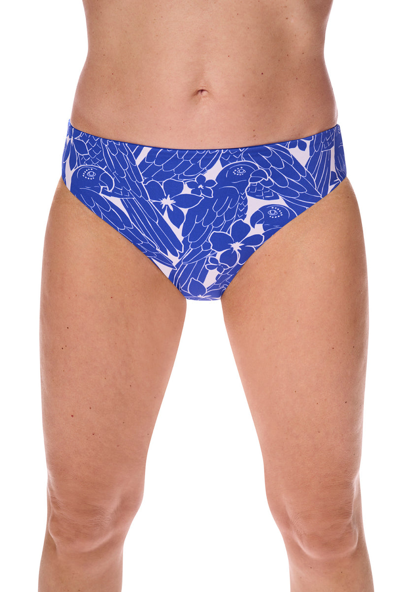 Amoena Azores Reversible Bikini Bottom, Royal Blue/White (71761)
