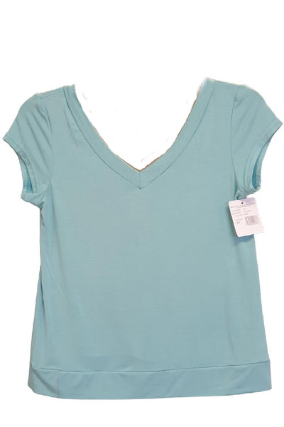 Arianne MARIE Short Sleeved Top, Mint (7313)