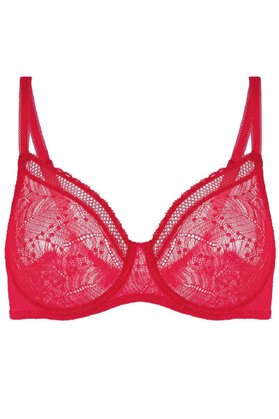 Simone Perele Comete Full Coverage Bra, Ruby Pink (12S324)