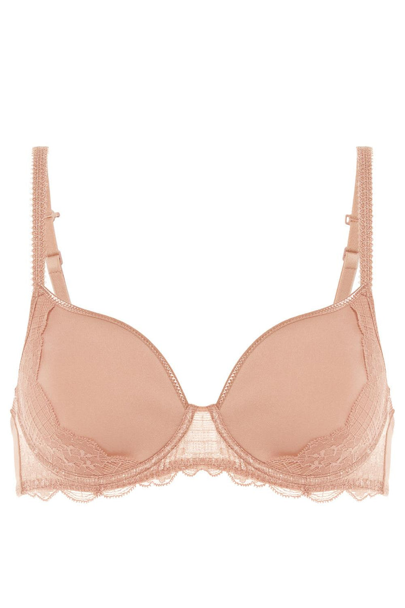 Simone Perele Reve Spacer Plunge Bra, Nude (12Z316)