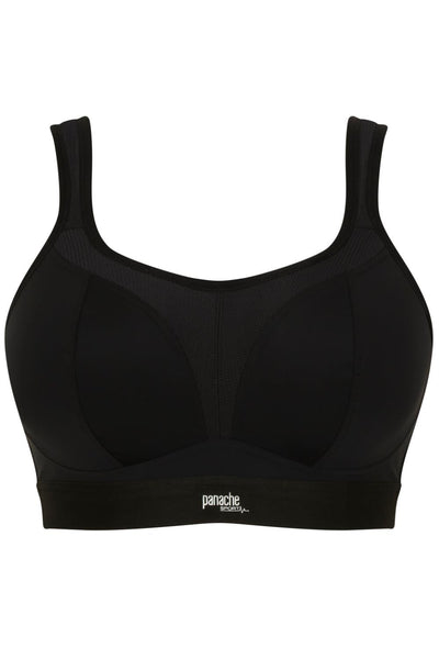 Panache Non-Wired Sports Bra, Black (7341B)