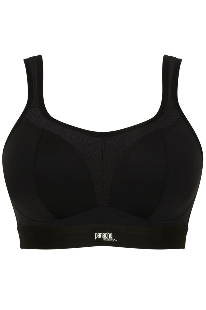 Panache Non-Wired Sports Bra, Black (7341B)