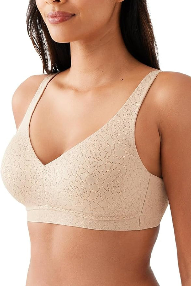 Wacoal Inside Job Wire Free Bra, Sand (852345)