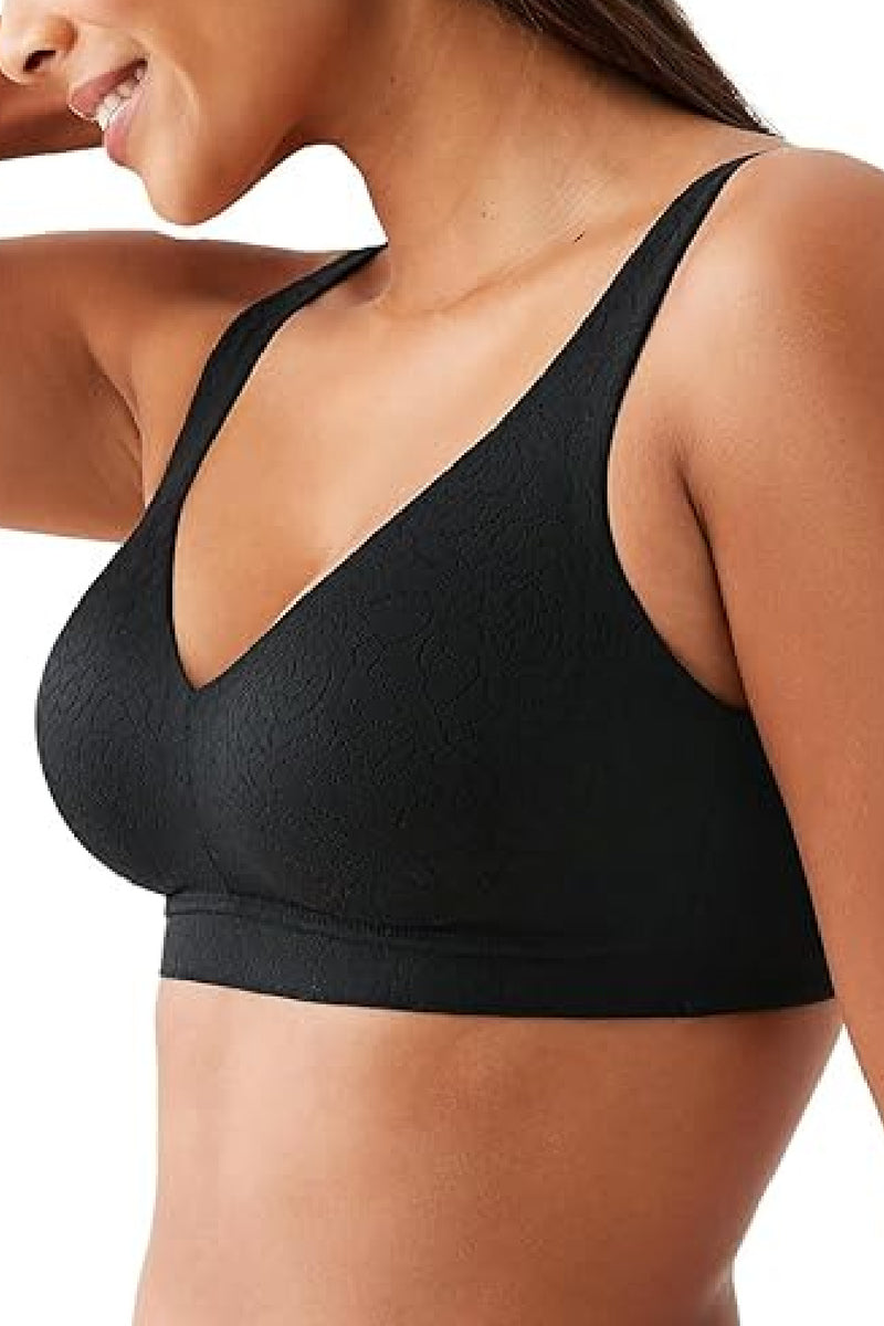 Wacoal Inside Job Wire Free Bra, Black (852345)