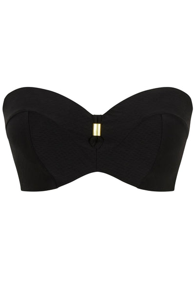 Panache Marianna Bandeau Swim Bikini, Black (SW1593)