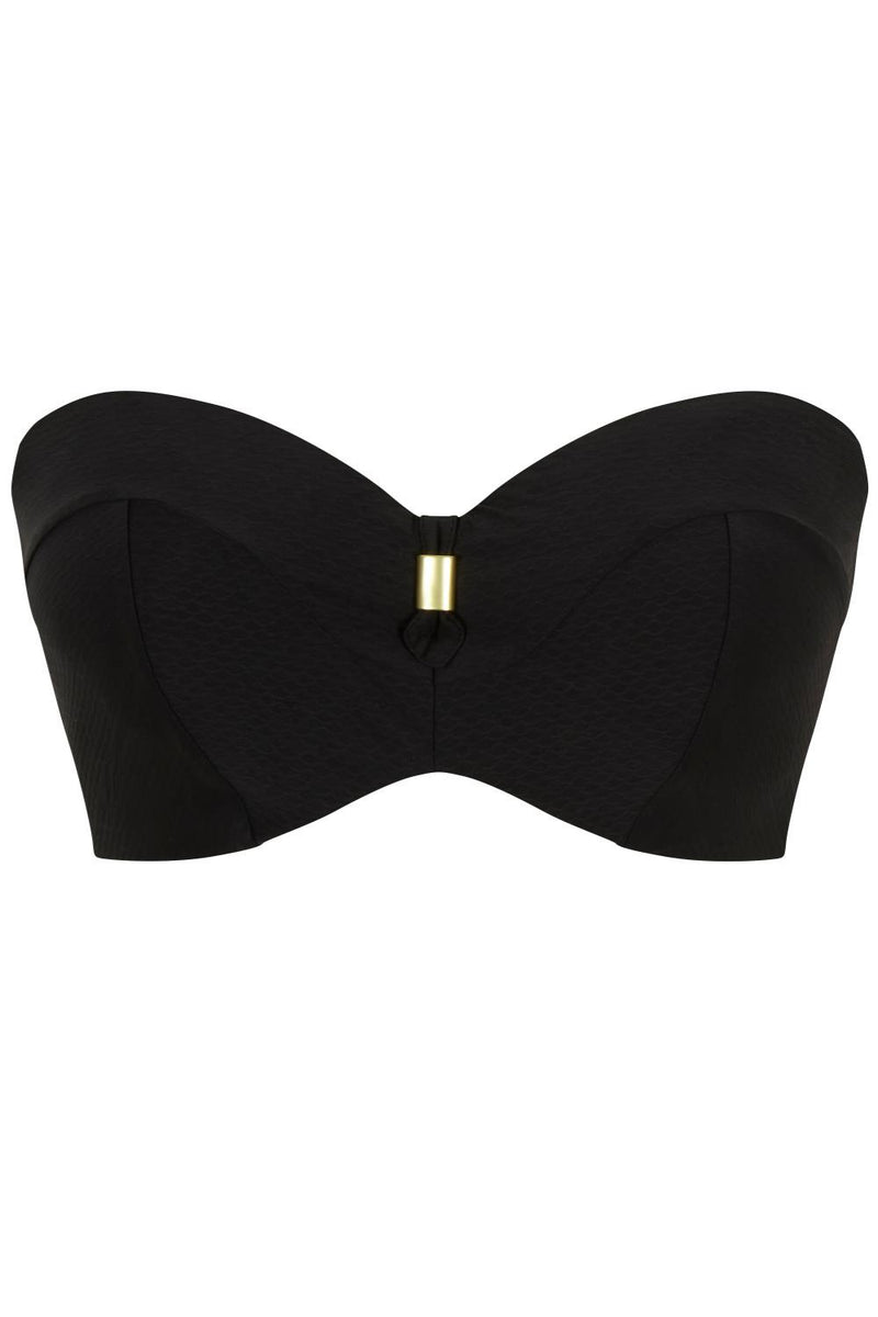 Panache Marianna Bandeau Swim Bikini, Black (SW1593)