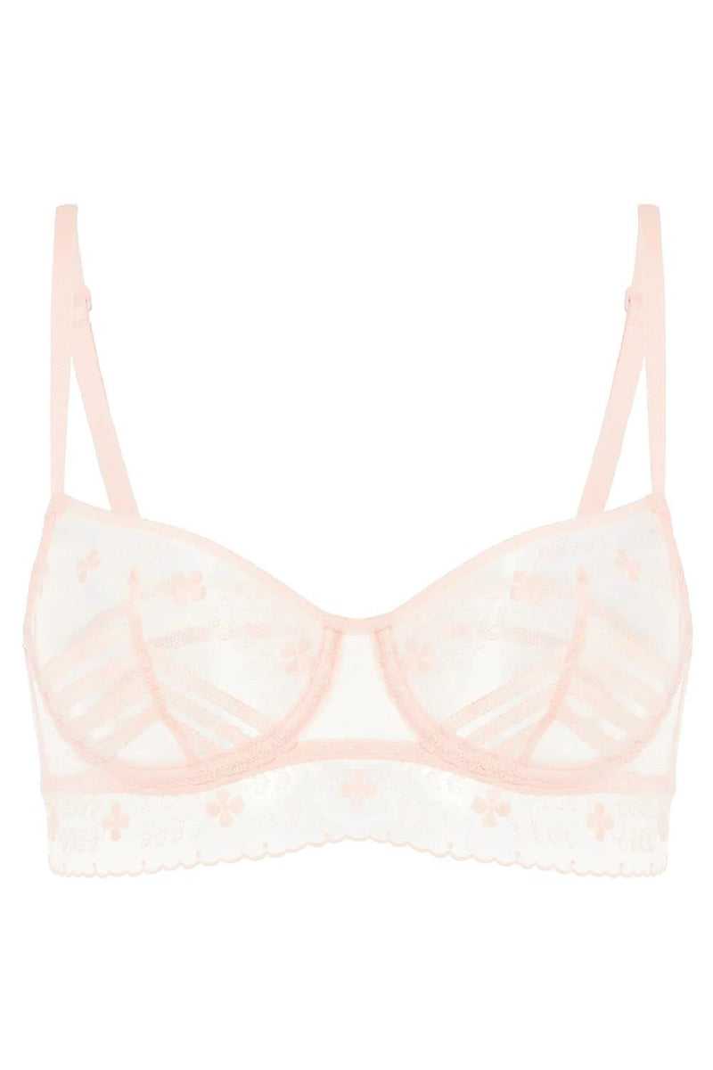 Simone Perele Marthe Half Cup Bra, Petal Powder (16Z330)