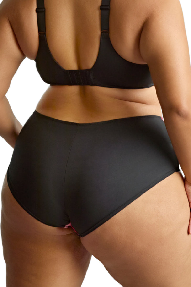 Panache Sculptresse Bliss Deep Brief, Rose Print (10682A)